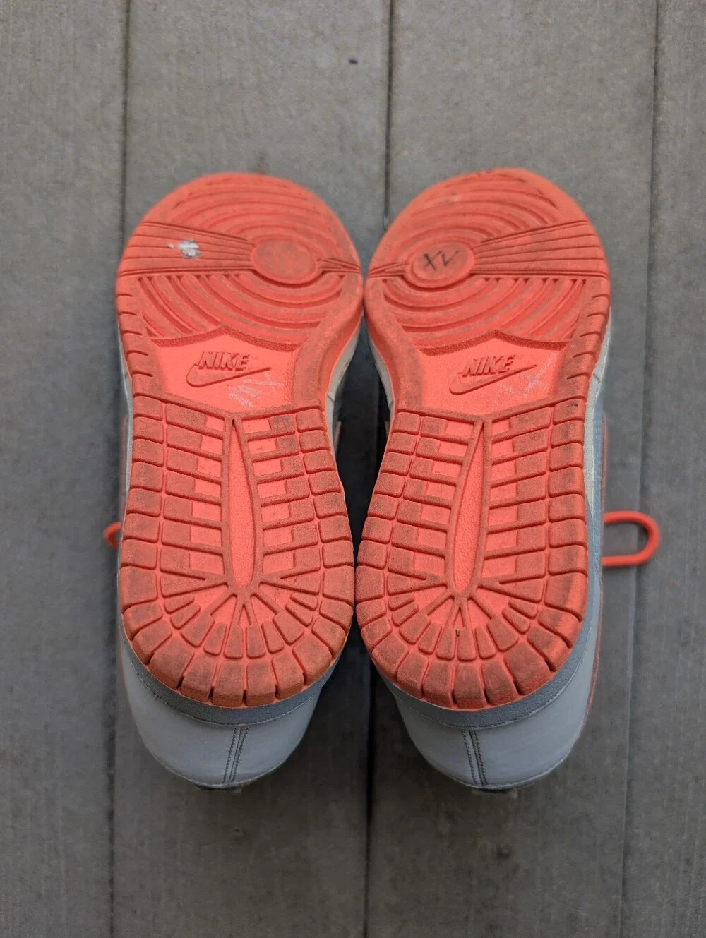 Nike Dunk Sky Hi Gray Coral